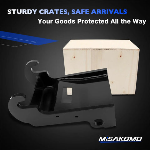 Quick Attach Coupler Bracket For Mini Excavator Attachments, Compatible With Bobcat E Series E26 To E60, Heavy Duty Black Coated Steel