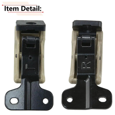 Rear Quarter Window Latch Pair For Toyota Tundra 2000 2001 2002 2003 2004 2005 2006 Tan Color Replacement Left And Right Quarter Glass Latch OEM Nos