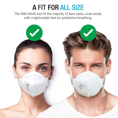 NIOSH Approved N95 Particulate Respirator Face Mask 30 Pack White With Adjustable Nose Clip Latex Free For A Secure Seal A Real Workhorse