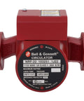 Smooth As Butter 1/25 HP Hot Water Circulator Pump Replacement For NRF-22 115 Volt System with red housing and specifications.