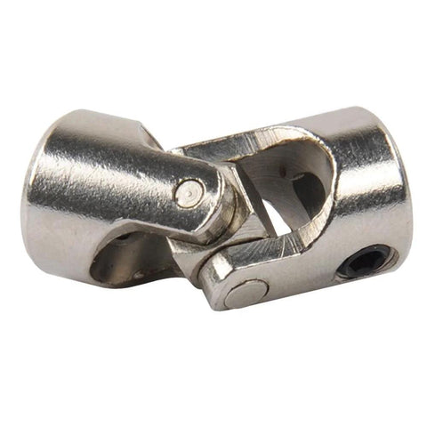 2-pack metal universal joint shaft couplers for RC cars and boats, 4mm to 3.175mm