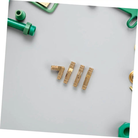 Hidden Brass Barrel Hinges For Jewelry Boxes And Cabinets With Silent Opening And Smooth Action 25 Piece Set on table