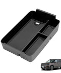 Armrest Box Storage Tray With PVC Mats For Hyundai Santa Fe 2024 2025 2026 Center Console Organizer Durable ABS Construction
