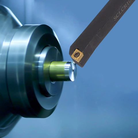 10 Pack CCMT060204 Carbide Inserts With SCLCR1010H06 Lathe Tool Holder for alloy steel machining