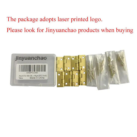 Straight Up Solid Premium Mini Brass Hinges For Cabinets And Drawers Rustproof Antique Hardware Fits Jewelry Boxes Wood Crates Built Tough 8 Pack One Inch
