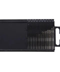Must Have 20 Piece Micro Drill Bit Set HSS Twist Bits 0.3mm To 1.6mm With Steel Index Case displayed in black case