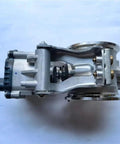 Side view of heavy duty truck engine aftertreatment spare parts and accessories exhaust throttle valve for diesel