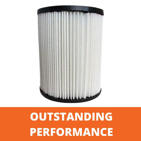 OEM Micron Vacuum Filter For Paper Dust Bags Heavy Duty High Efficiency Filtration That Captures Fine Dust From Drywall And Sheetrock