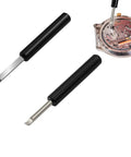 2 Pack Pro Grade Watch Back Cover Remover Tool Opener Pry Bar For Battery Replacement Safe Stainless Steel And ABS Mini Repair Kit