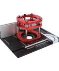 Heavy Duty Router Table Lift System With 51 Millimeter Stroke And Durable Aluminum Base built for standard router motors with precision scale.