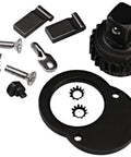 J6064RK Three Eighths Inch Drive Ratchet Head Repair Kit with alloy steel components and screws for torque wrench repair