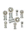 Four Pack One Inch Bore PHSB16 Ball Joint Rod End Bearings featuring left hand female threads in alloy steel.