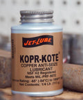 Kopr-Kote Copper Based High Temp Anti-Seize Lubricant With Low Friction Water Resistant Formula in a 1 lb container