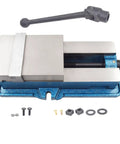Heavy Duty 3 Inch Bench Clamp Mill Vise Delivering Knockout Holding Power And Rock Solid Grip Featuring Beefy Cast Iron Base with tools