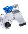 Pro Grade Hydraulic Torque Wrench With Smooth Action And Heavy Duty Square Drive For Serious Shop Work and precision calibrated handle.