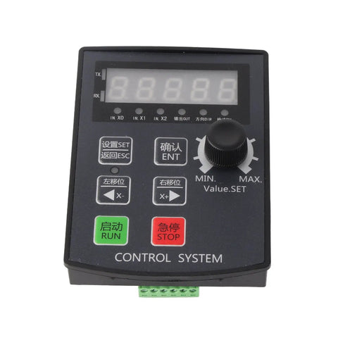 Versatile Motor Motion Control Module For Industrial Automation with 5 digit display and knobs in durable ABS housing