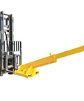 Heavy Duty Telescopic Forklift Jib Boom Crane With 11000 Lb Capacity And 96 Inch Reach Built From Tough Carbon Steel for lifting.