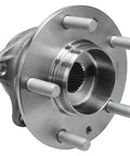 Rear Wheel Hub Bearing Assembly For Mazda CX7 AWD 2007 2008 2009 2010 2011 2012 5 Lug Pattern 4 Bolt Square Flange Non ABS 512350 Direct Fit Drop In Replacement Designed For Quiet Ride And Smooth Handling