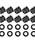 Side seals kit for Fusion AP spray gun; black rubber O-rings with gray spacers.
