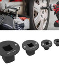 Top Notch 4-Piece Low Profile Socket Adapter Kit With 1 To 3/4 Inch Drive Links Perfect For Quick Automotive Gear Swaps And Tough DIY Jobs That Need Serious Grit And Smooth Fits. low profile socket adapters with magnetic tips for automotive wheel work