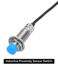 Inductive Proximity Sensor Switch M18 8mm Detection Distance NC Normally Closed, NPN Output, DC 6 To 36V, 3.3Ft Cable
