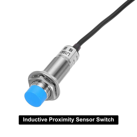 Inductive Proximity Sensor Switch M18 8mm Detection Distance NC Normally Closed, NPN Output, DC 6 To 36V, 3.3Ft Cable
