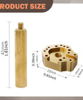 Joystick Soldering Tip With Adapter Pro Grade Tool For Controller Repair And Maintenance dimensions labeled