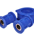 Blue Steering Rack and Pinion Bushing Kit MT 2228 BS 2225 For Nissan Armada Titan 2004 to 2015 Improve Steering Response