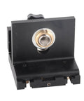 Front view of Three In One Woodworking Drilling Guide Kit With Scale Positioning Jig and anodized metal for pro grade use