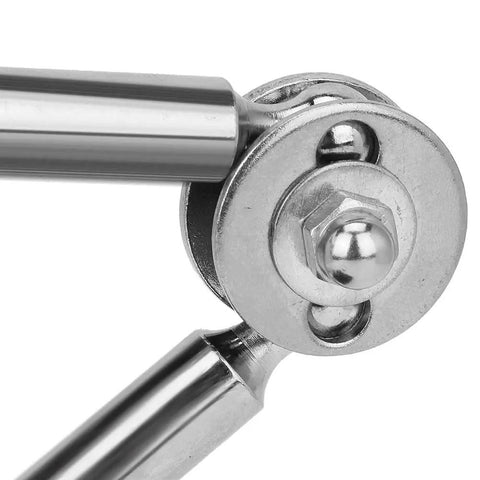 Close-up of the metal joint of a Precision Third Hand Clamping Jig For Jewelry Soldering And Electronics Repair, showcasing its durable design.