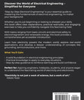 Book back cover (Amazon) with dark gray panel and yellow borders, showing title blurb and barcode.
