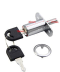 Cylinder Locks 23/32mm Tongue Door Bolt Latch For Wood Cabinets Wardrobes And Sliding Doors With Key Zinc Alloy Furniture Hardware Built Tough Easy To Use