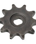 Electric Bike Sprocket 420 10T Gear Motor Sprocket Steel Replacement Part With 10x8.5mm Inner Hole For E Bike Tricycle Scooter Go Kart Beefed Up Heavy Duty Gear Accessory