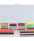 Cool 164Pc Heat Shrink Tubing Kit Is A Total Game Changer For Pro Grade Electrical Wire Group Marking Durable Polyolefin Insulation Sleeving Perfect For Solder Joint Protection And DIY Projects That Need To Get Done Right. 164-piece polyolefin heat shrink tubing kit in storage box