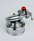 Heavy Duty Mini Bench Vise With Gold Accents For Desk Work And Hand Projects Super Compact 304 Stainless Steel Clamp Tool