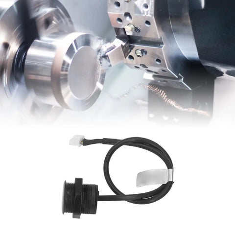 Infrared Distance Sensor Proximity Switch With Obstacle Avoidance shown near industrial machinery, IP67 waterproof, NPN output.