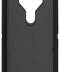 Heavy Duty Case For LG V10 Delivering Totally Bombproof Impact Defense With Built In Screen Guard Belt Clip Holster Kickstand And Fully Sealed Dust Ports In Black, front view.