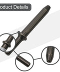 Professional 8 Piece Pneumatic Rivet Head Set For Air Hammer Semi Hollow Solid Metal Repair Tool Kit High Carbon Steel Fasteners 2mm To 10mm, close-up tip