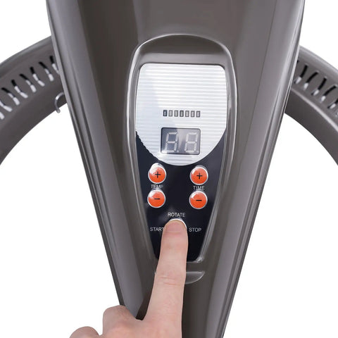 Close-up of control panel on 950W Multifunctional Hair Treatment Machine With 360 Degree Rotating Heating Ring Wall Mount Orbiting System