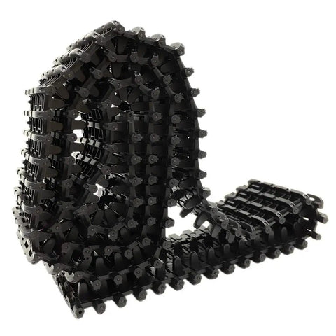 78 Cm Plastic Tank Track Chassis For Robot DIY Removable Track System Ideal For Repairing Broken Tracks And Building Custom Robotic Vehicles Durable 4.5 Cm Wide Rails 30.7 Inches Long