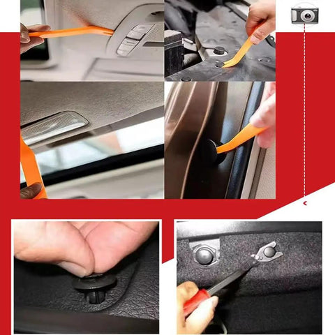 Jeep Wrangler JL 1295 Pcs Bumper Clips Kit For Doors And Upholstery Panels Replacement Fasteners With Durable Plastic And Metal Retainers Includes Storage Box And Easy Removal Tool For Quick Clean Install in use on interior trim clips