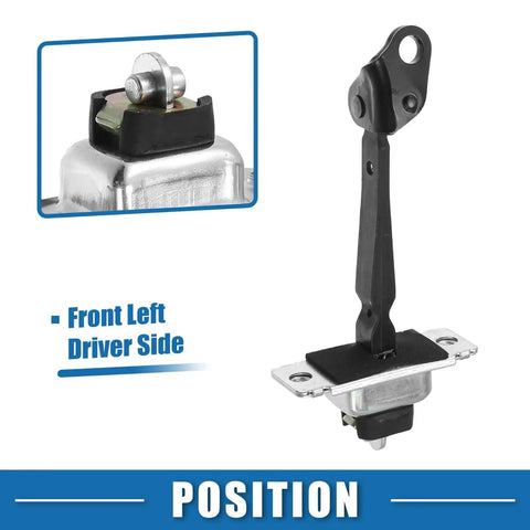 Heavy Duty Front Left Door Hinge for 1999 2000 2001 2002 2003 2004 Odyssey with check stop strap and soft close damper detail