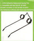 20 Pack Dethatcher Replacement Spring Tines For AgriFab 40 And 48 Inch Lawn Rakes Compatible With Craftsman John Deere 43783