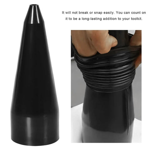 CV Boot Installation Tool Expander Cone for Easy Universal Fit, smooth plastic construction, 110mm bottom diameter shown in use