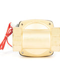 Solid Brass Solenoid Valve 1.5 Inch 24V DC Normally Closed With Viton Seal Durable High Temp Resistant For Gasoline Diesel Oils.