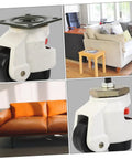 Heavy Duty Transport Casters With Adjustable Feet For Workbenches And Machinery, swivel leveling caster for sofa and table
