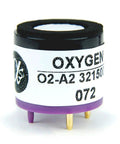 Replacement Oxygen Sensor For GasAlert Quattro O2 Sensor Compatible With BW Gas Detector, cylindrical design, close-up view