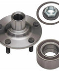 2 Piece Front Wheel Bearing And Hub Assembly For Ford Transit Connect 2.0L 2010 2013 And 2011 2012 5 Lug Direct Replacement OE Style Fitment Ships From USA