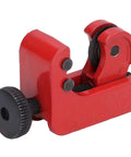 Compact Mini Tubing Cutter Tool, All Steel Alloy Build, Cuts Soft Copper, Brass, And Aluminum 3 Through 22mm, side view