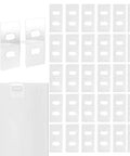 Sixty Clear Vertical Blind Repair Tabs Universal Snap In Replacement Clips for smooth window adjustment and DIY home fixes.